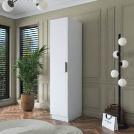 Hanah Home Armario Blanco con Estanterías